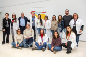 visita al laboratoio de neuroinmuno repracion del hnp